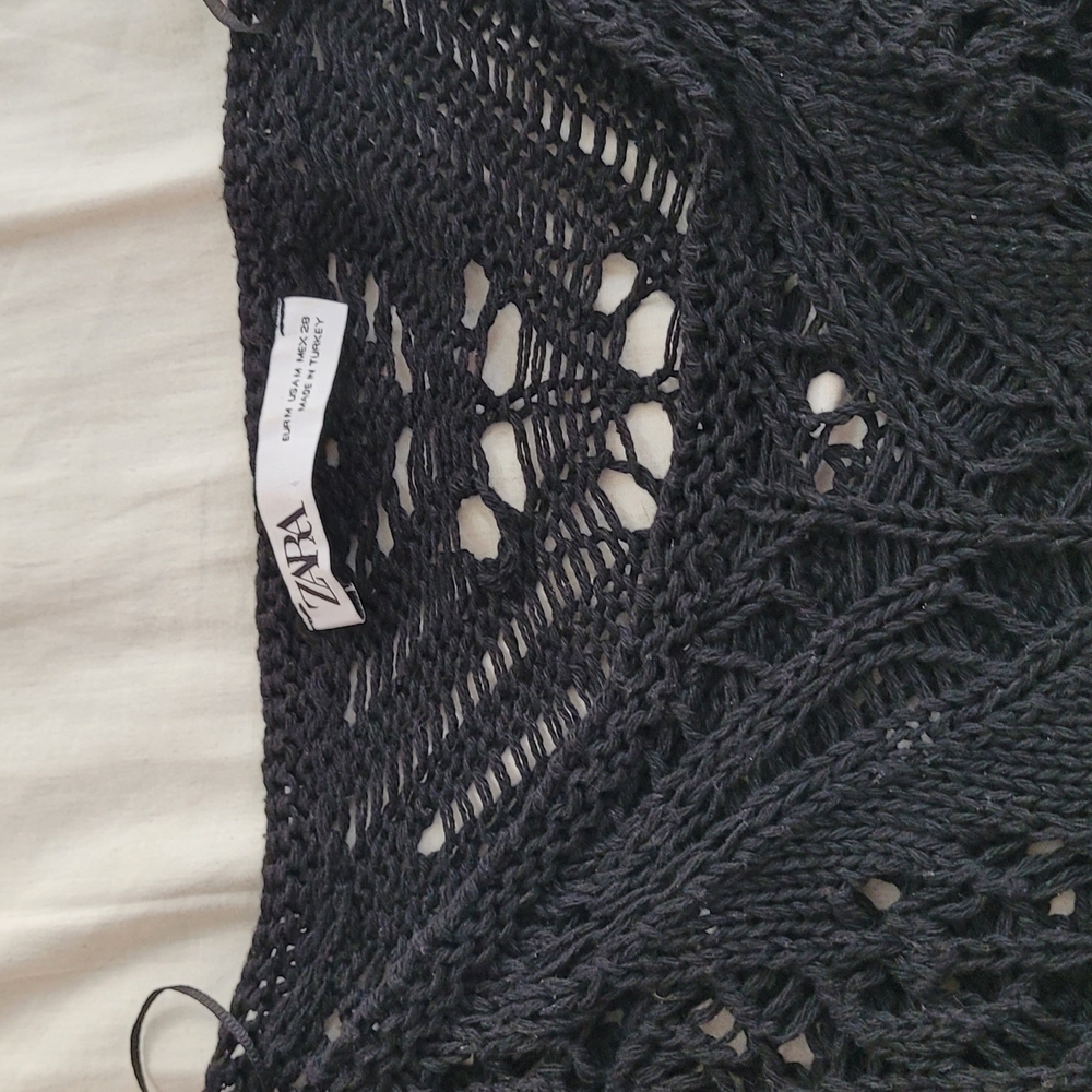 Zara Charcoal Knit Sweater